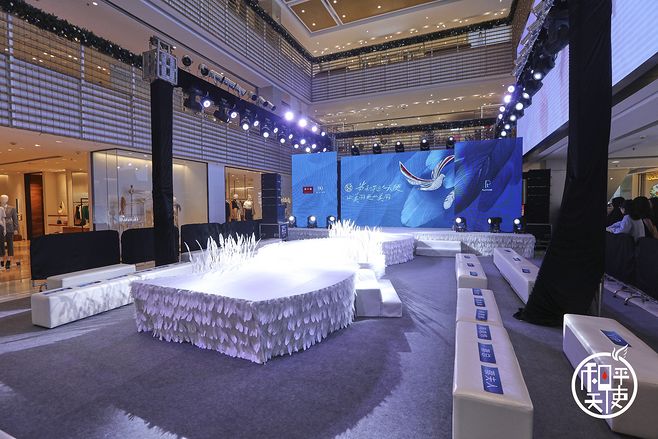 如白雪浸入般的周大福新品發布會 珠寶系列展廳活動設計策劃案例